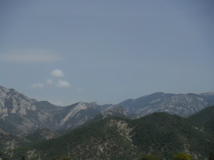 Serra de Turp and Serra del Cadí